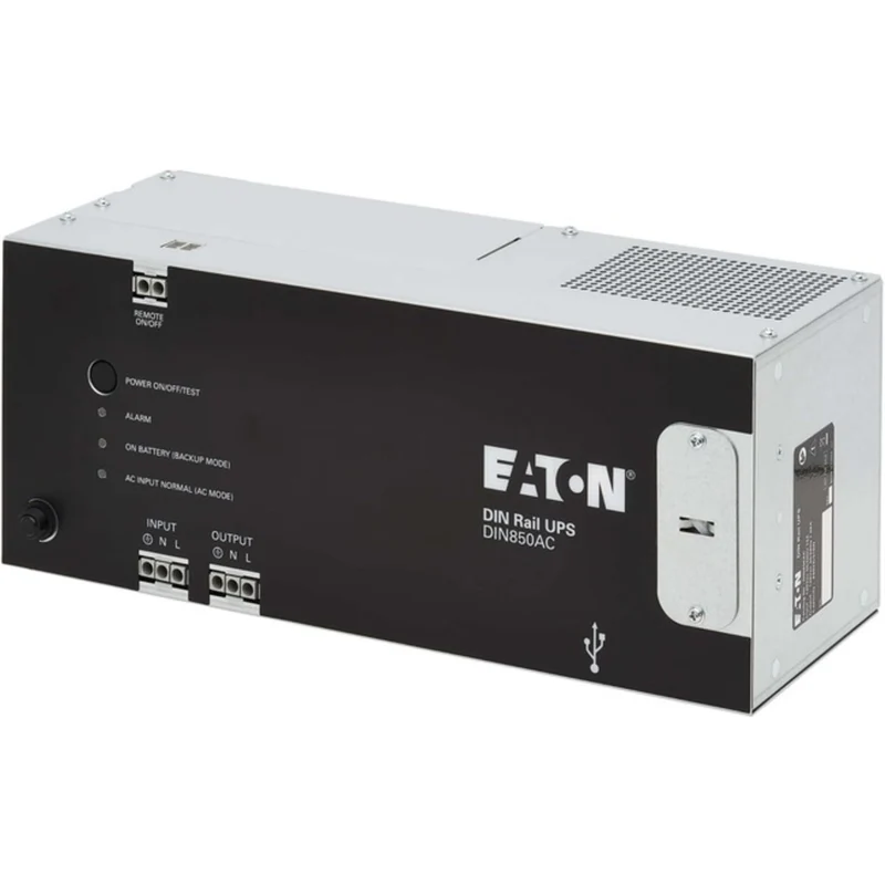 Eaton 850Va 510W 120V Ac Din Rail Industrial Ups - Hardwire Input/Output