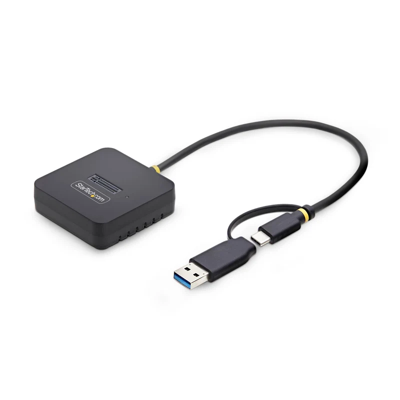Usb-C/Usb-A To M.2 Nvme Dock Adapter Supports Up To 10Gbps; Driverless Setup For