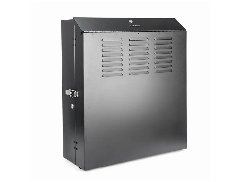 Solidrack 5U Low Profile Vertical Mount Switch-Depth Wall-Mount Rack Enclosure C