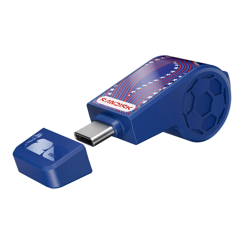 Sandisk Usb-C Flash Drive: Fwc 2026 Usa Edition Usb 128Gb Flashdrives 300Mb/S(R)