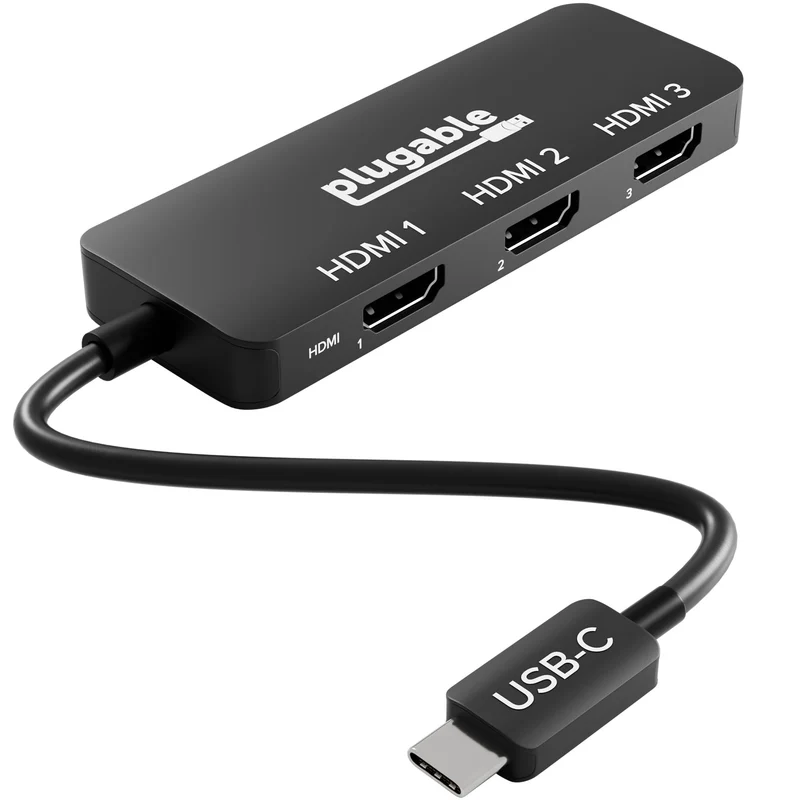 Plugable Usb-C Multi-Monitor Adapter
