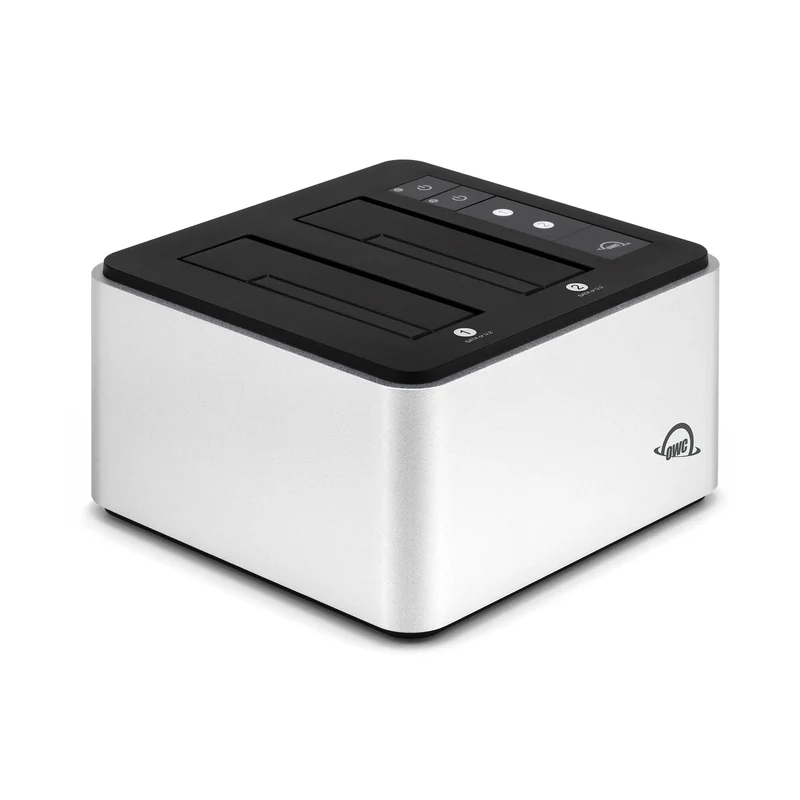 Owc Drive Dock Usb 10Gb/S Dual Bay Sata/U.2 Nvme Drive Solution - Access Up To T