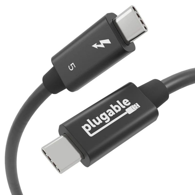Plugable Thunderbolt 5 80Gbps 240W Cable