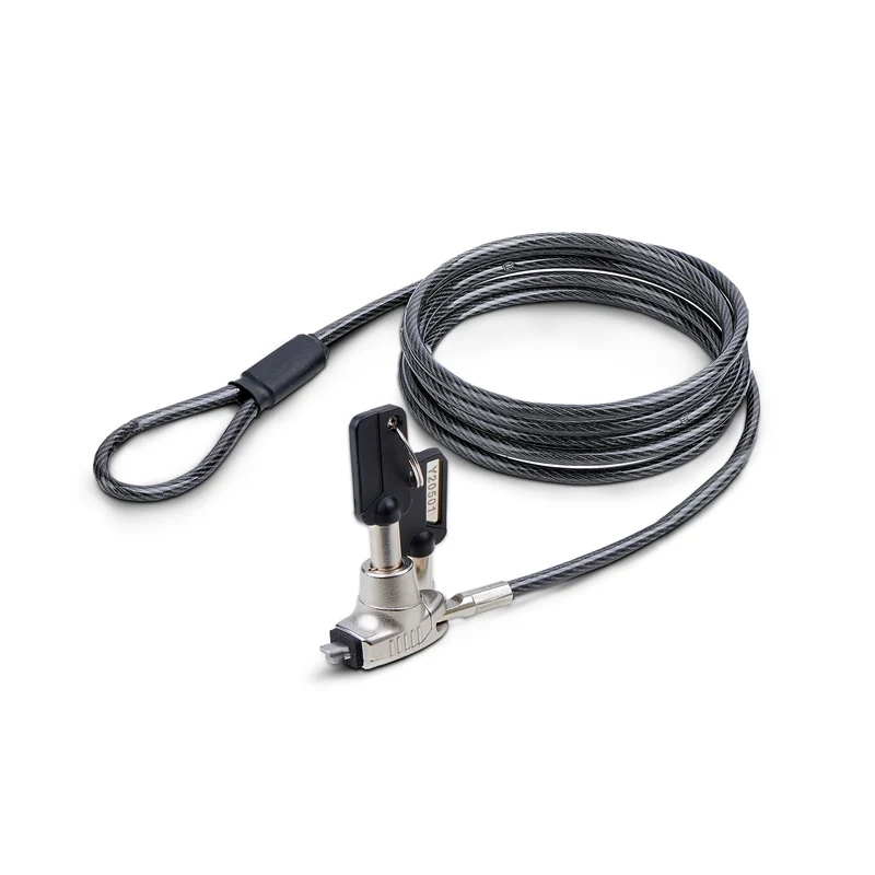 Slim Lock Noble Wedge&Reg; Compatible, 5Ft (1.5M) Locking Cable, Desk Anti-Theft