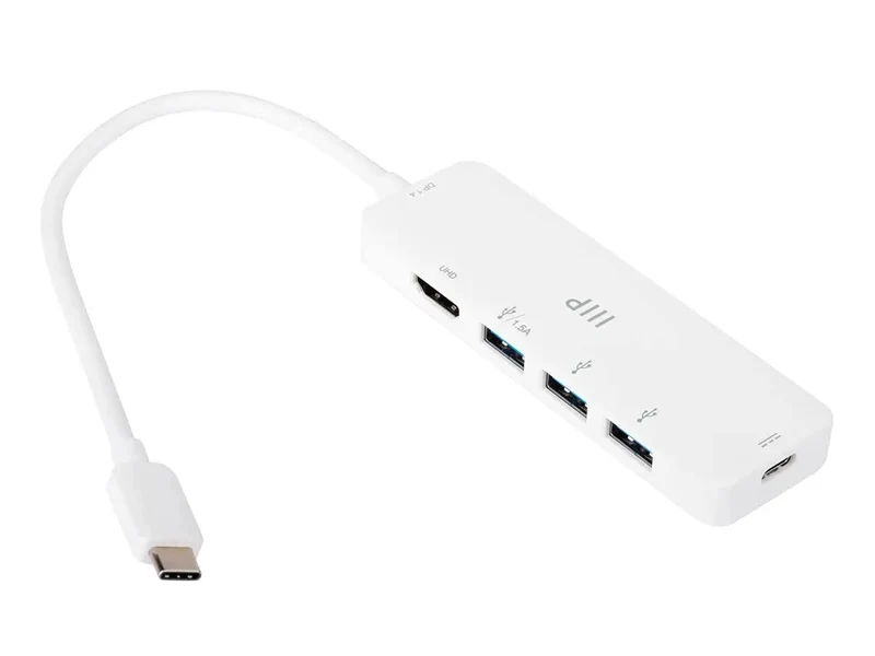 5-In-1 Usb-C To 4K Hdmi Display Adapter And Usb Hub