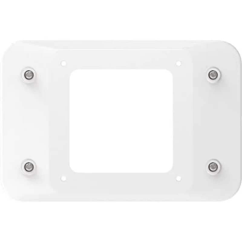 Universal Invisible Mount Plate White