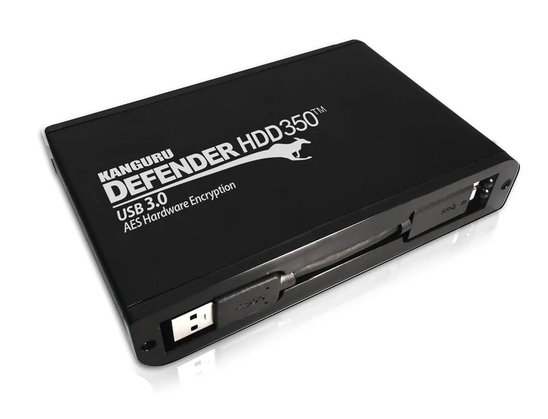 Kanguru Defender Hdd350 Fips 140-2 Certified Secure Hard Drive-5T-Taa Compliant