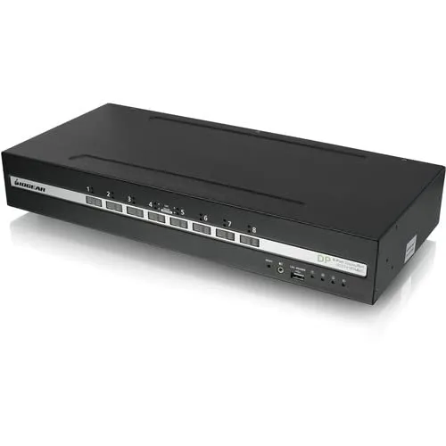 8-Port Single View Displayport Pp4.0 Secure Kvm Switch W/Audio, Cac, Taa