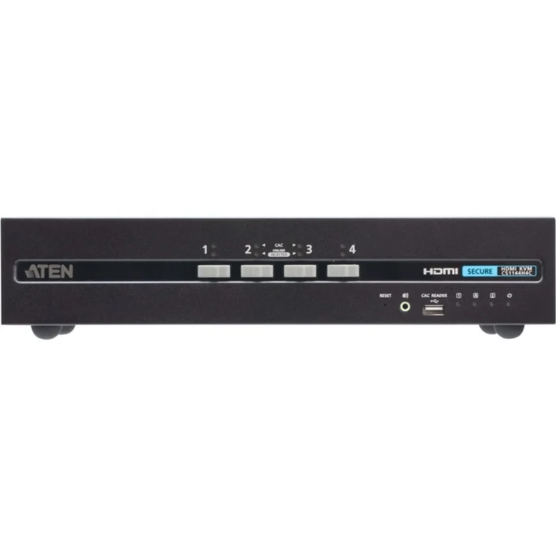 4-Port Usb Hdmi Dual Display Pp4.0 Secure Kvm W/ Cac Support