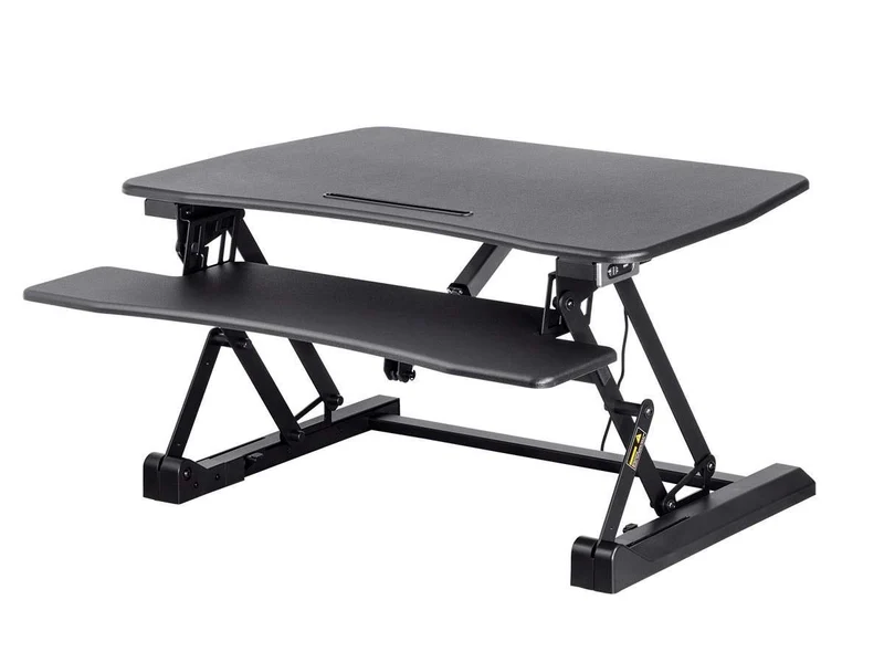 Workstream By Monoprice Electric Height Adjustable Sit-Stand Workstation Desk Co