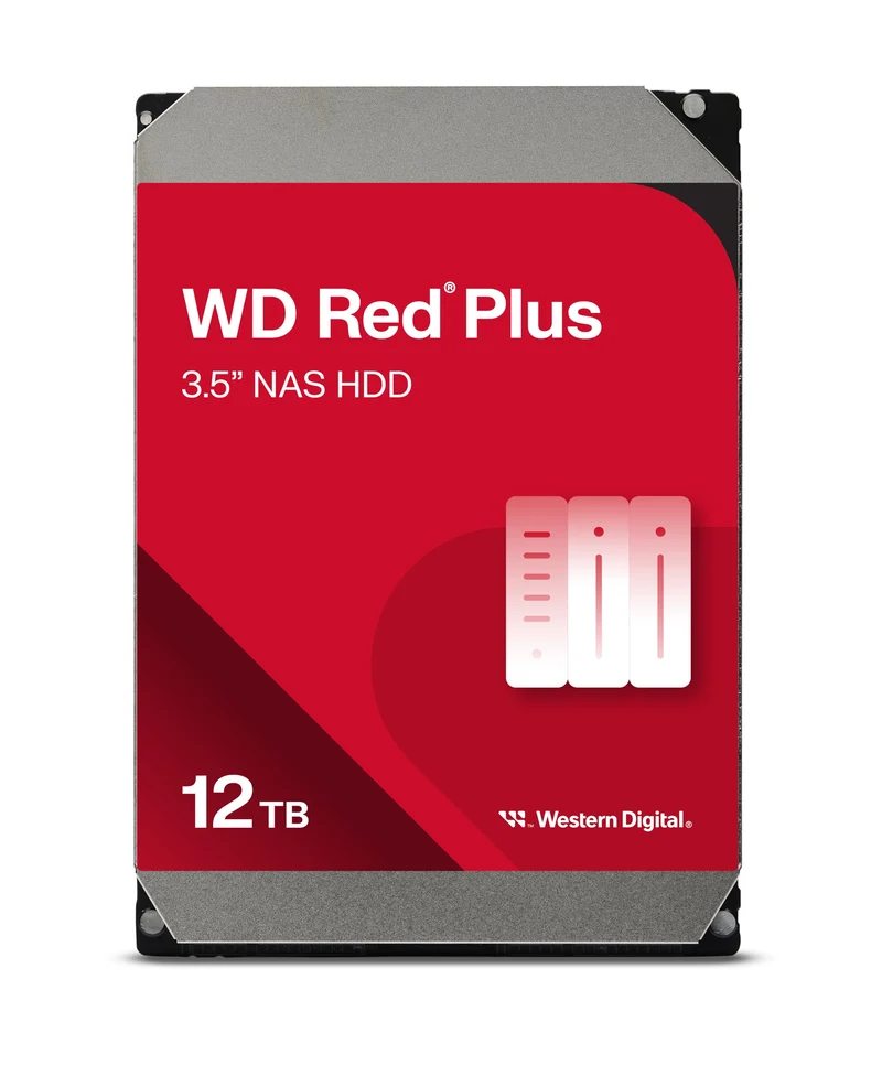 Wd Red Plus Nas 12Tb Sata 7200Rpm 3.5In