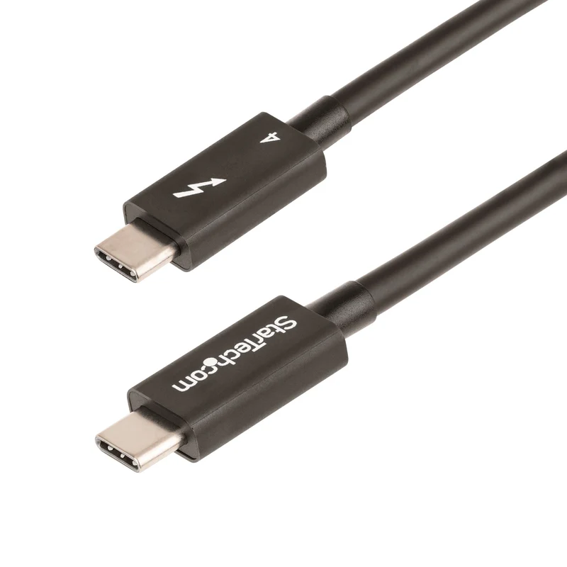 1.6Ft Thunderbolt 4 Cable - 40Gbps - 100W Pd - 4K/8K Video - Intel-Certified Thu