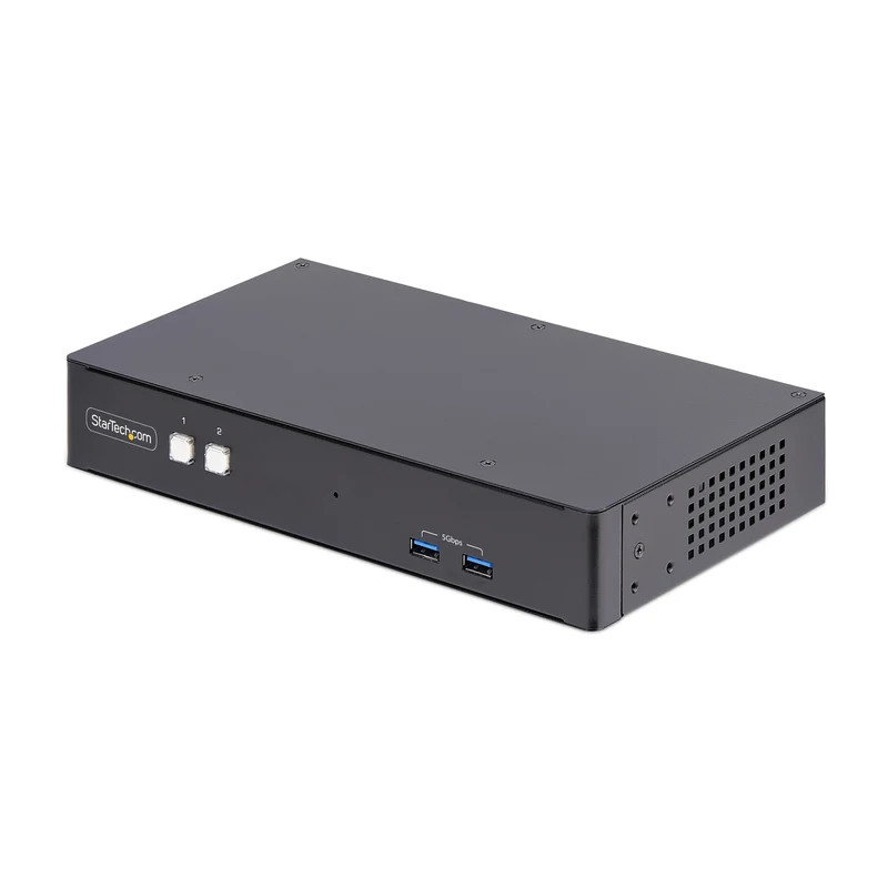 2-Port Dual-Monitor Displayport Kvm Switch, Rs232 Serial Control, 4K 60Hz, 2X Us