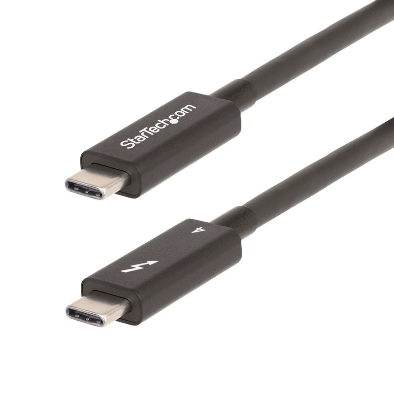 6Ft (2M) Active Thunderbolt 4 Cable - 40Gbps - 100W Pd - 8K Video - Certified Th
