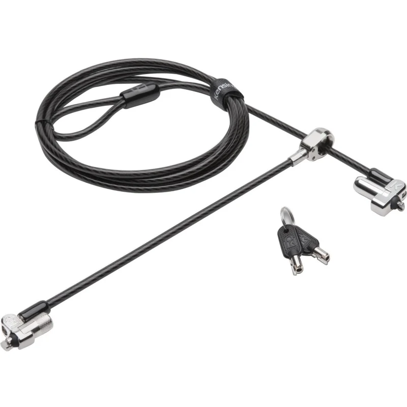 N17 Keyed Dual Head Laptop Lock For Dell Devices Taa