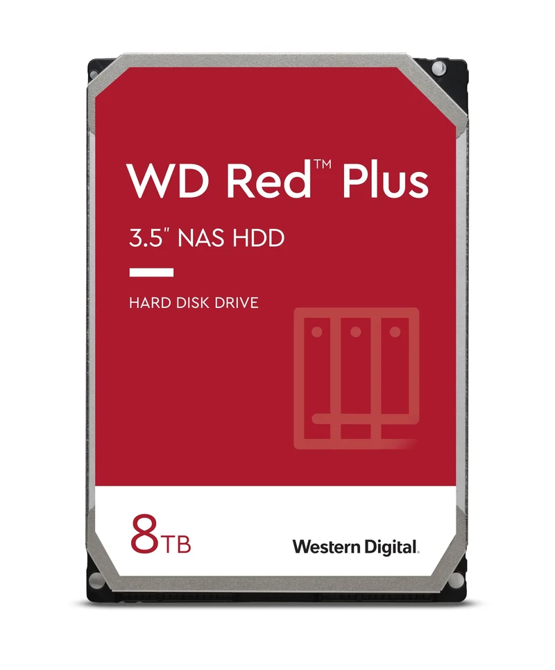 Wd Red Plus Nas 8Tb Sata 5640Rpm 3.5In
