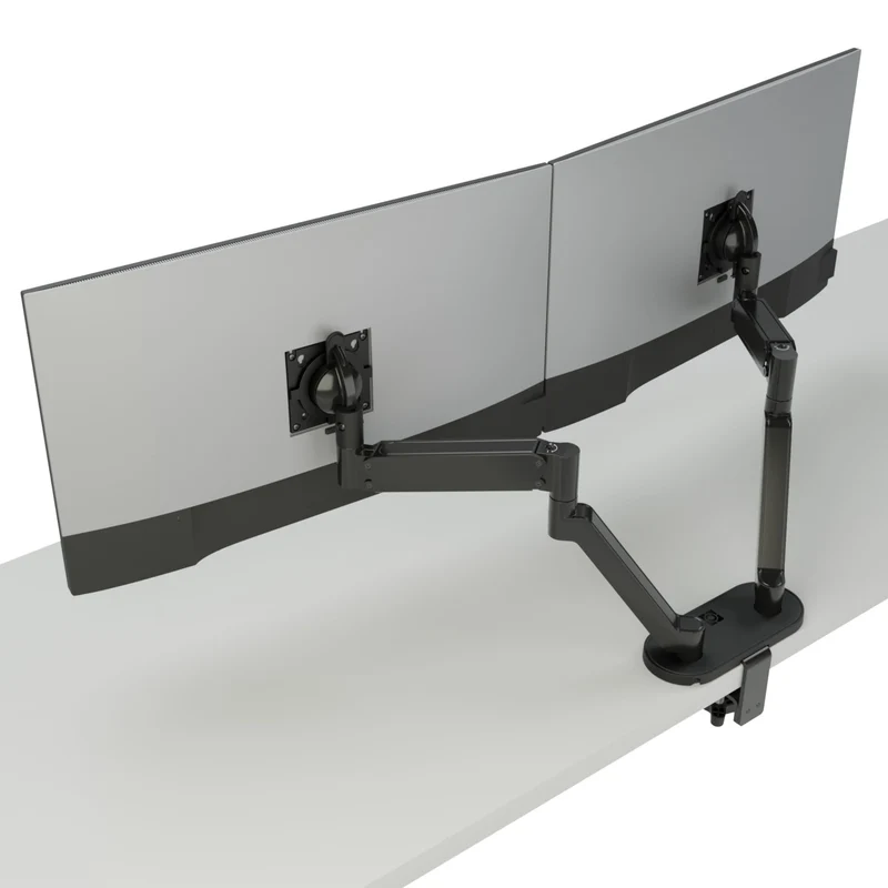 Dual Dynamic Monitor Arm, Black