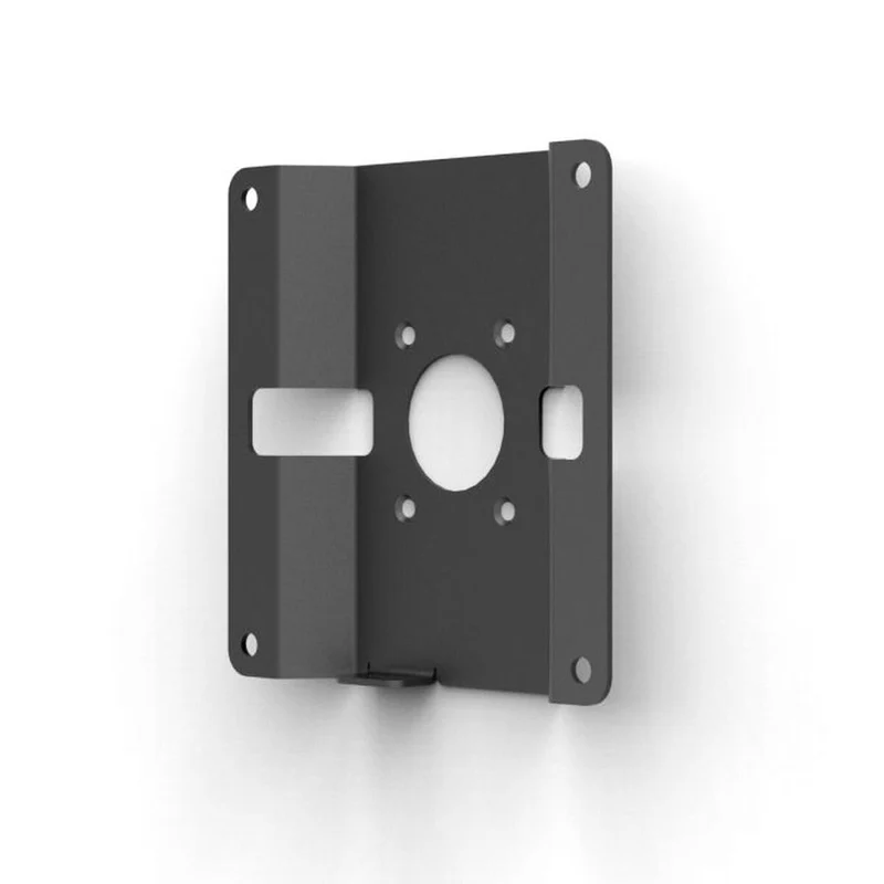 Vesa Wall Mount Bracket With Security Slot Black