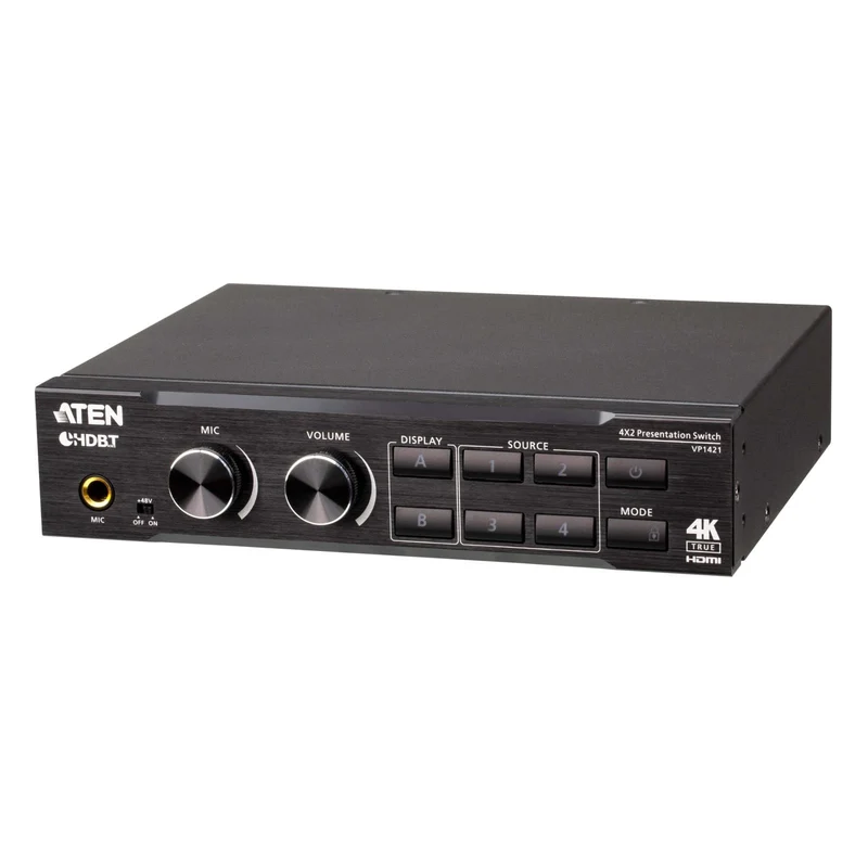 4 X 2 True 4K Presentation Matrix Switch With Hdbaset