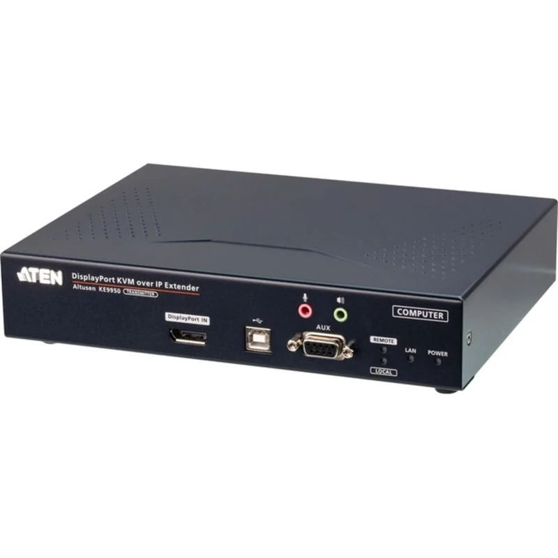 4K Displayport Single Display Kvm Over Ip Transmitter