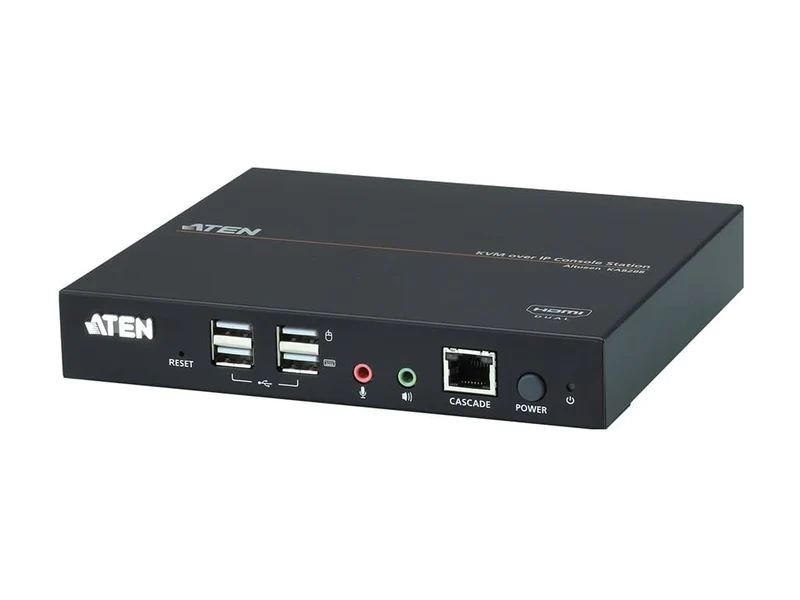 Dual Hdmi Ip Kvm Console Station