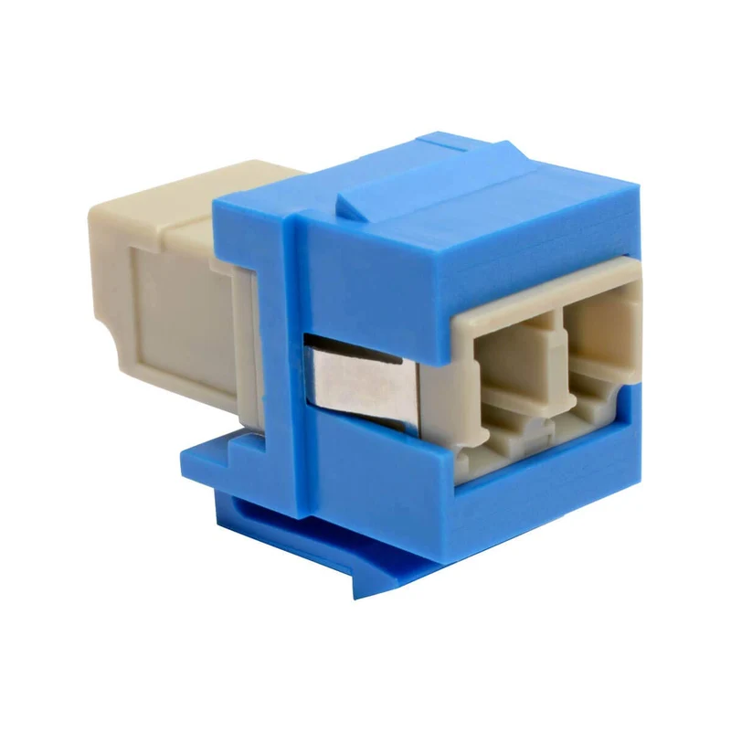 Eaton Tripp Lite Series Duplex Multimode Fiber Coupler, Keystone Jack - Lc To Lc