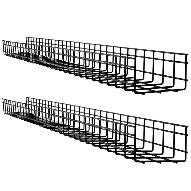 Eaton Tripp Lite Series Wire Mesh Cable Tray - 150 X 100 X 1500 Mm (6 In. X 4 In