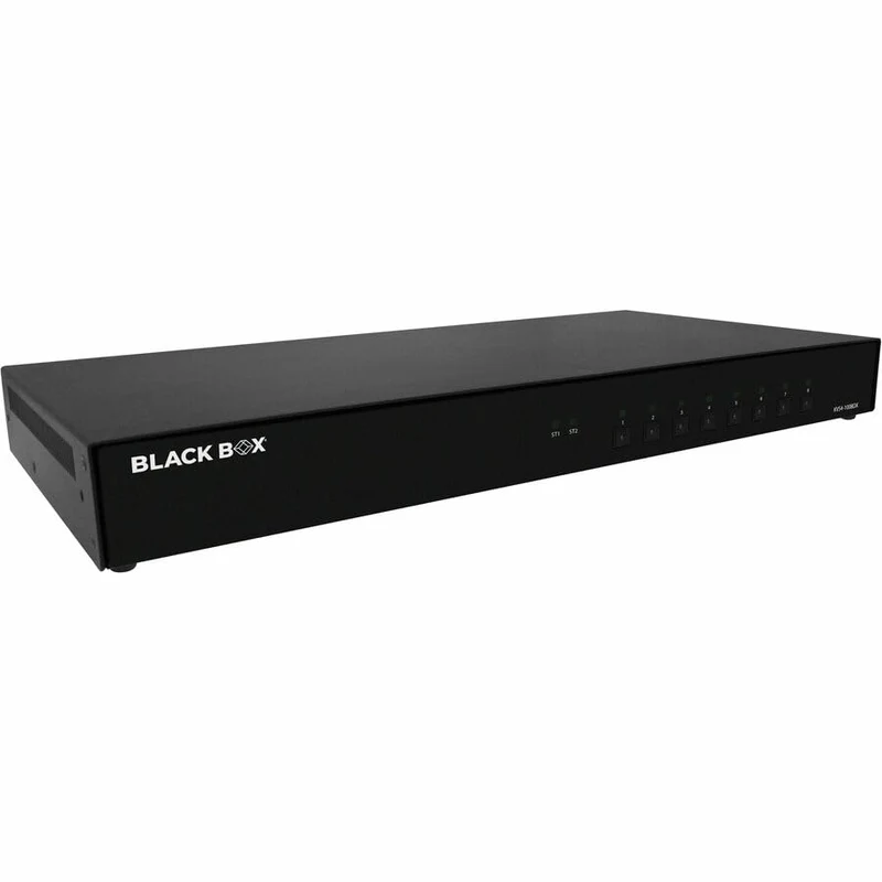 Kvm Switch, Niap 4.0 Certified - 8-Port, Single-Monitor, Dvi-I, Cac