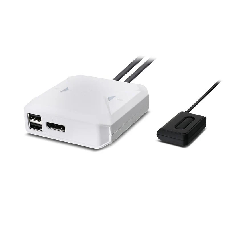 2-Port 4K Usb-C Kvm Switch With Displayport Output