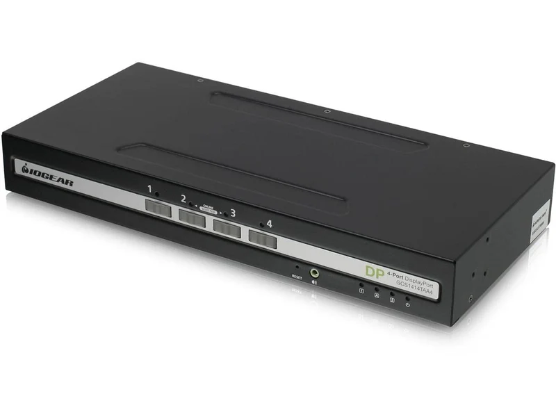 4-Port Single View Displayport Secure Kvm Switch W/Audio