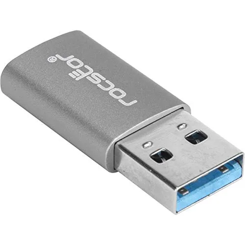 Rocstor Premium Usb-A To Usb C Slim Adapter - 1 X Usb 3.0 Type Male - 1 X Usb Ty