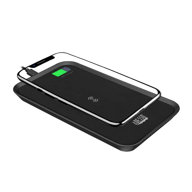 10W Max Qi-Certified 3 Coils Wireless Charging Pad