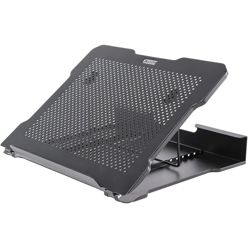 Metal Art Adjustable Laptop Stand Blk