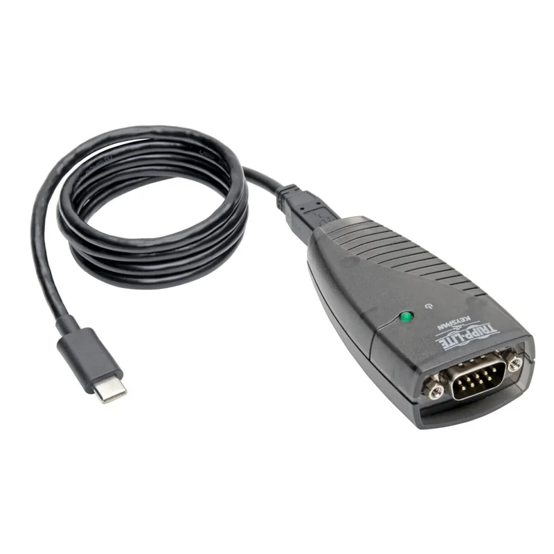 Eaton Tripp Lite Series Usb-C To Serial Db9 Rs232 Adapter Cable - 3 Ft. (0.91 M)