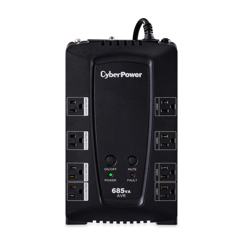 Cyberpower Cp685Avrg - Ups - Compact - Line-Interactive - Output 120Vac+/-5.0% -