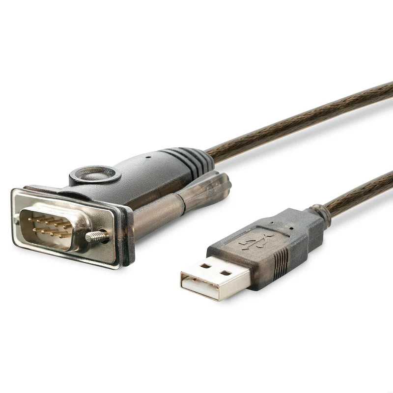 Plugable Usb To Serial Rs-232 Adapter (5Ft) Com Retention - Windows, Mac, Linux