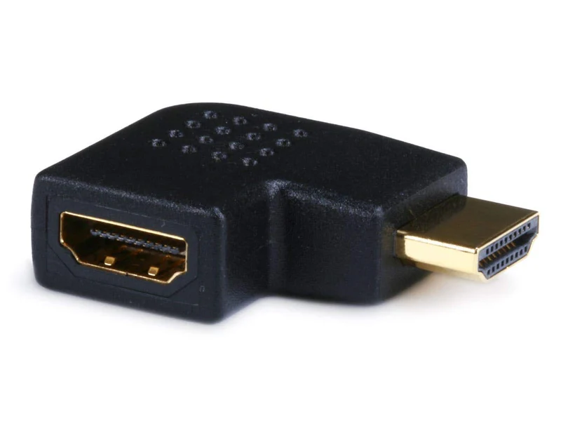Monoprice Hdmi Right Angle Port Saver Adapter (Male To Female) - 270 Degree - Ve
