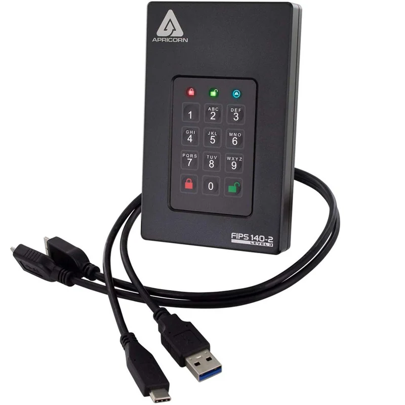 Fips Level 3 Validated, 500Gb Usb 3.0