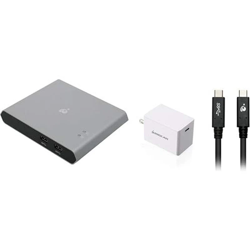 2-Port Usb-C Kvm W/Power Kit Taa Compliant