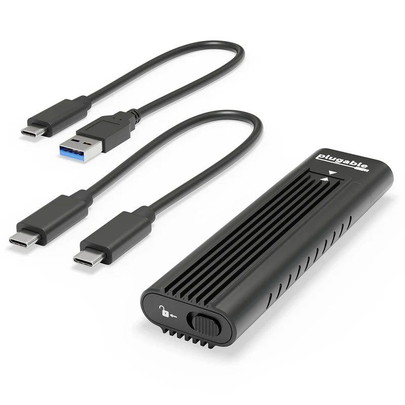 Usb C To M.2 Nvme Tool-Free Driverless Enclosure Usb C And Thunderbolt 3 Compati