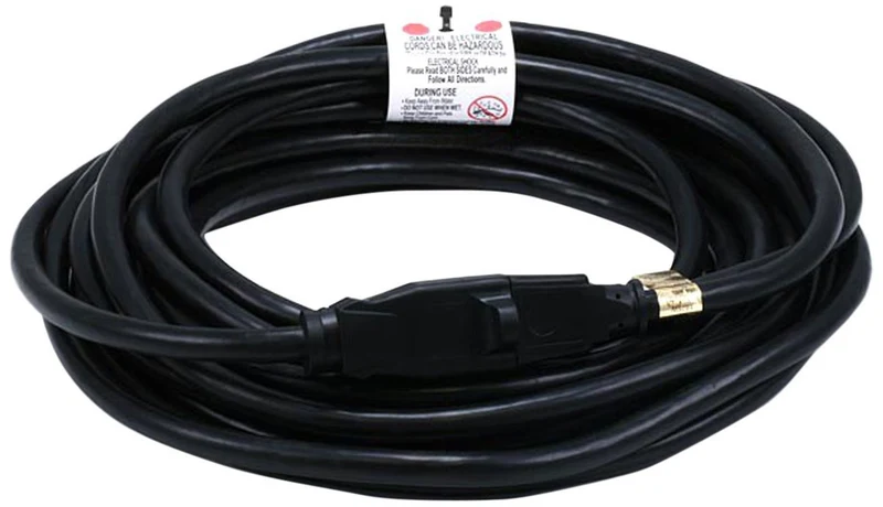 Monoprice Extension Cord - Indoor & Outdoor Nema 5-15P To Nema 5-15R_ 14Awg_ 15A