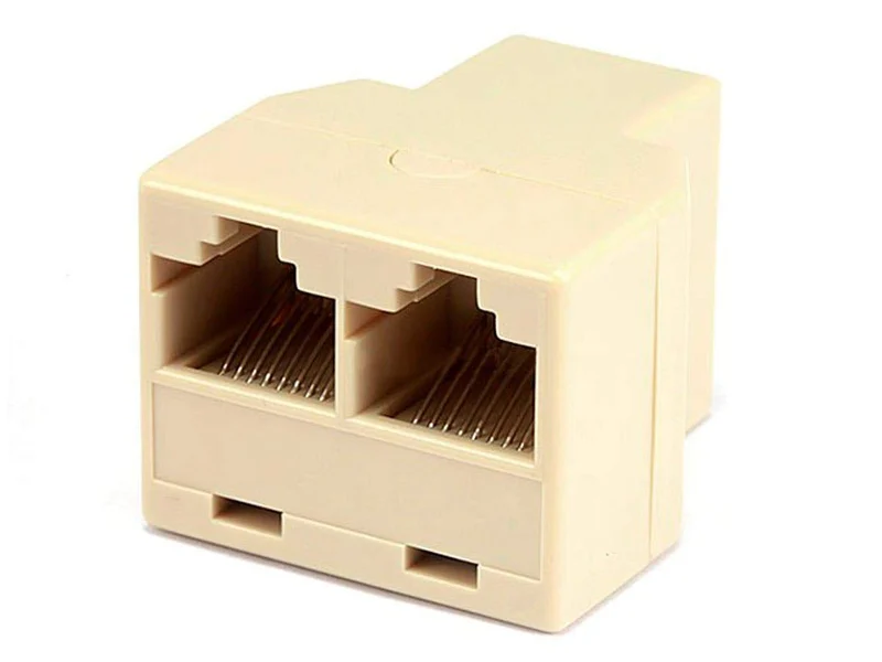 T Adapter 8P8C - 1F/2F