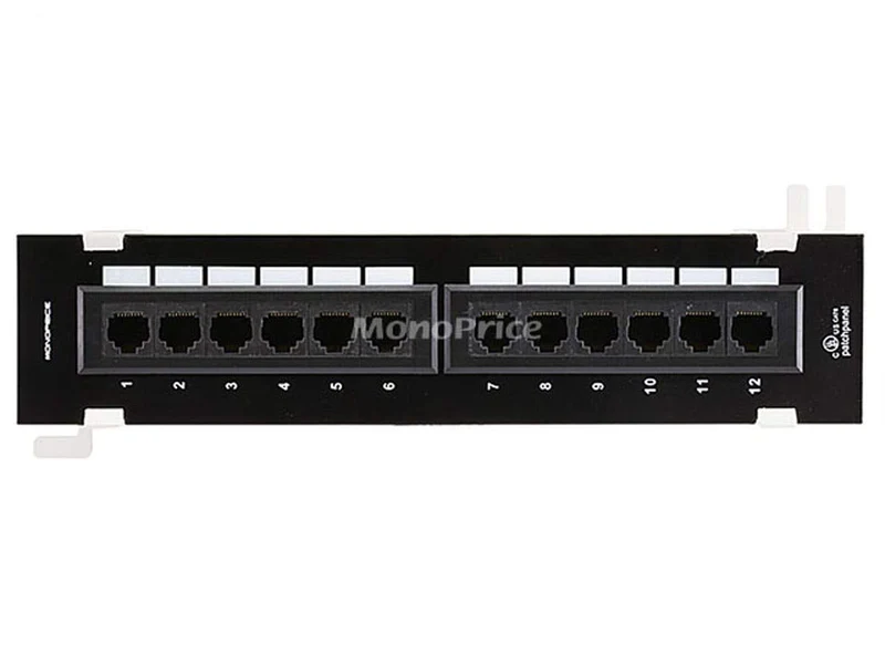 Cat6 Mini Patch Panel 12 Port
