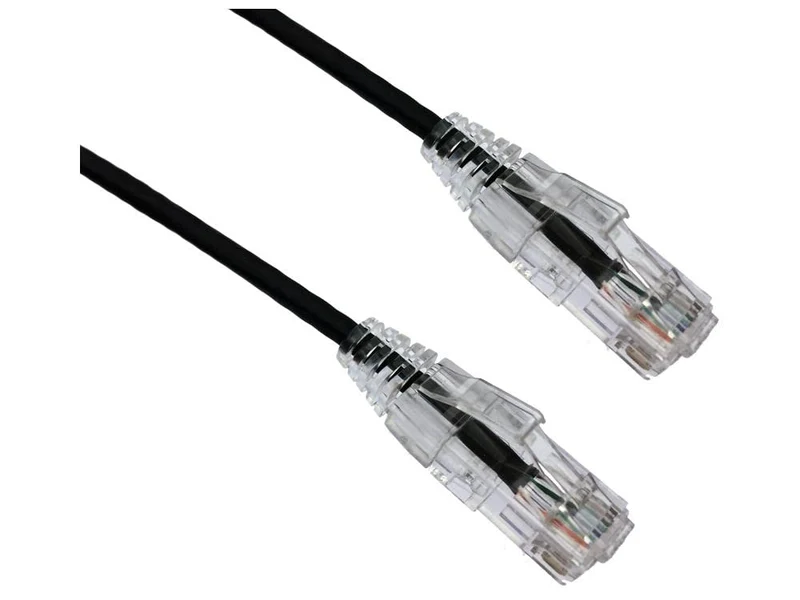 Axiom 4Ft Cat6 Bendnflex Ultra-Thin Snagless Patch Cable 550Mhz (Black)