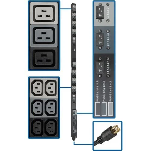 Eaton Tripp Lite Series 8.6Kw 208/120V Three-Phase Basic Pdu - 48 Outlets (36 C1