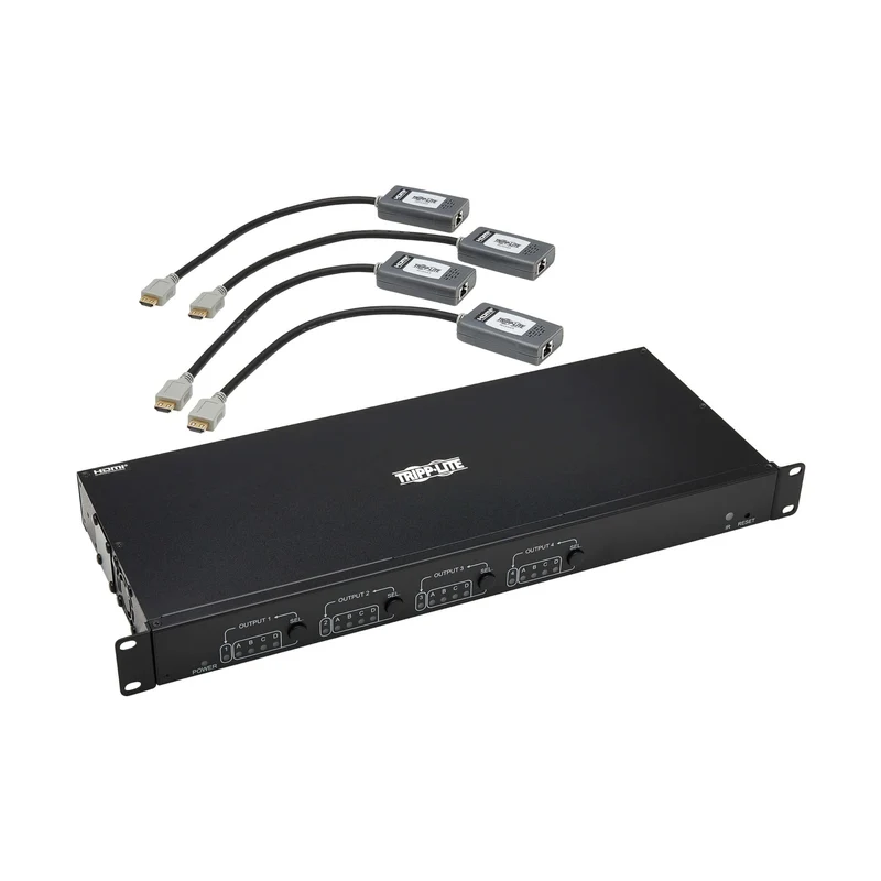 Eaton Tripp Lite Series 4X4 Hdmi Over Cat6 Matrix Switch Kit, Switch/4X Pigtail
