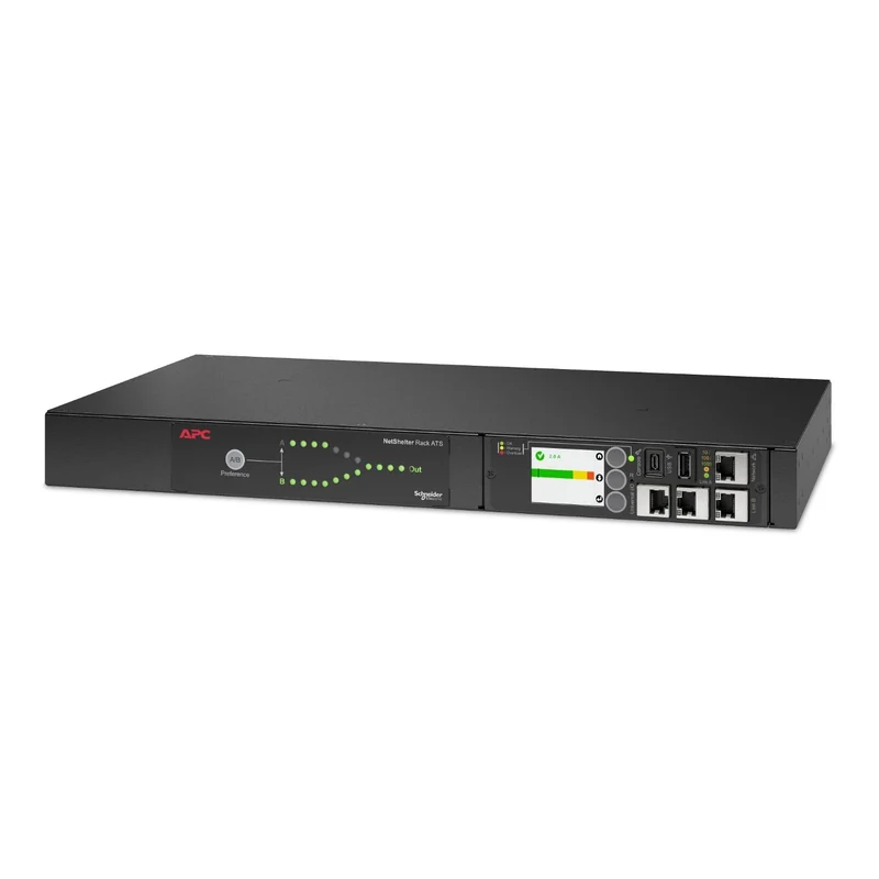 Ap4421A - Apc Netshelter Rack Automatic Transfer Switch - 1U - Input 230 V Ac 1