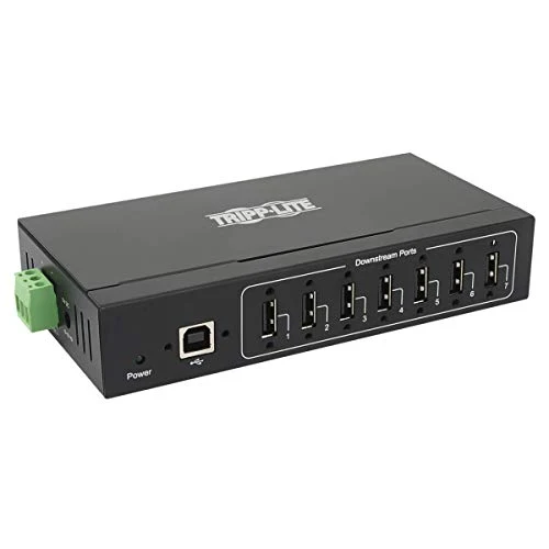 Eaton Tripp Lite Series 7-Port Industrial-Grade Usb 2.0 Hub - 15 Kv Esd Immunity