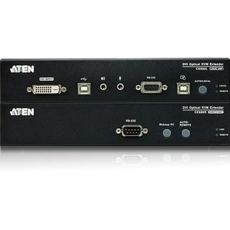 The Ce690 Is A Dvi Optical Kvm Extender That Overcomes The Length Restrictions O