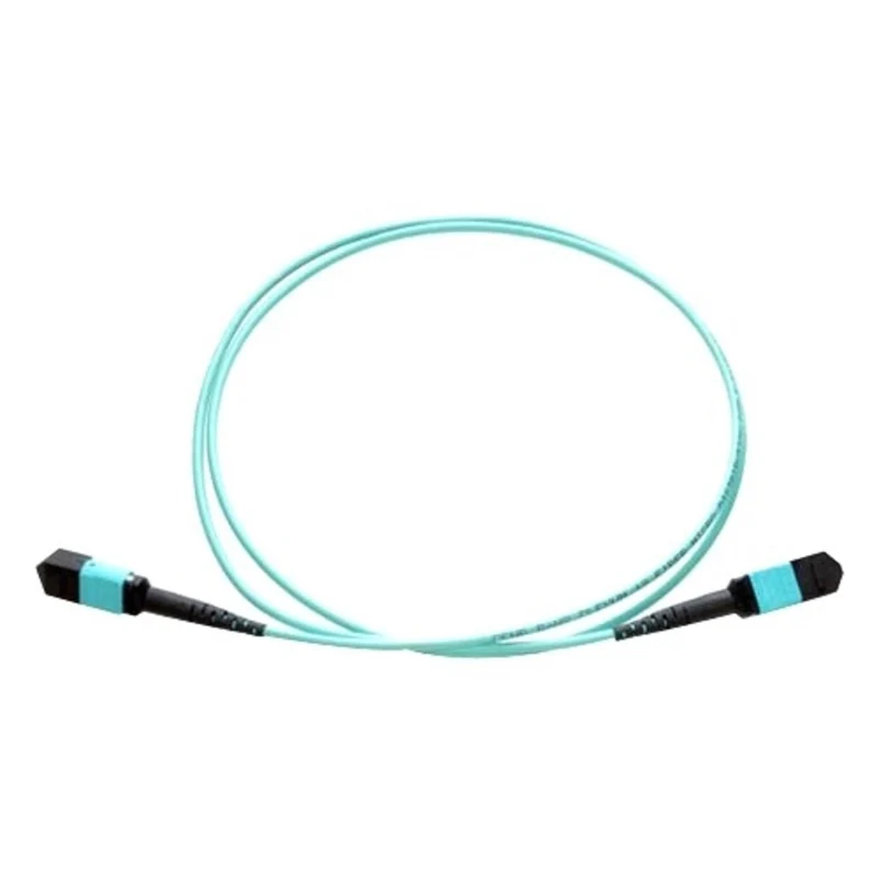 Axiom Mpo Female To Mpo Female Multimode Om4 50/125 Fiber Optic Cable - 10M